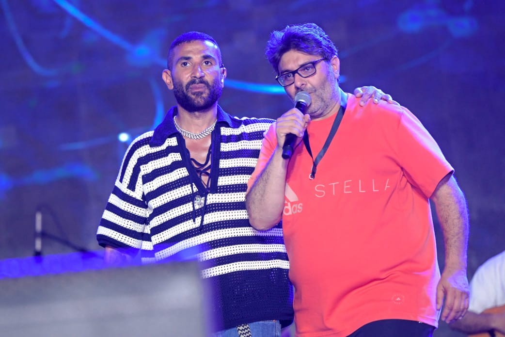 حفل أحمد سعد في نادي الشمس