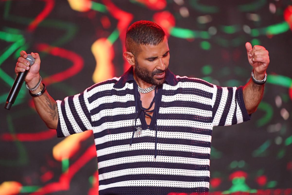 حفل أحمد سعد في نادي الشمس (12)