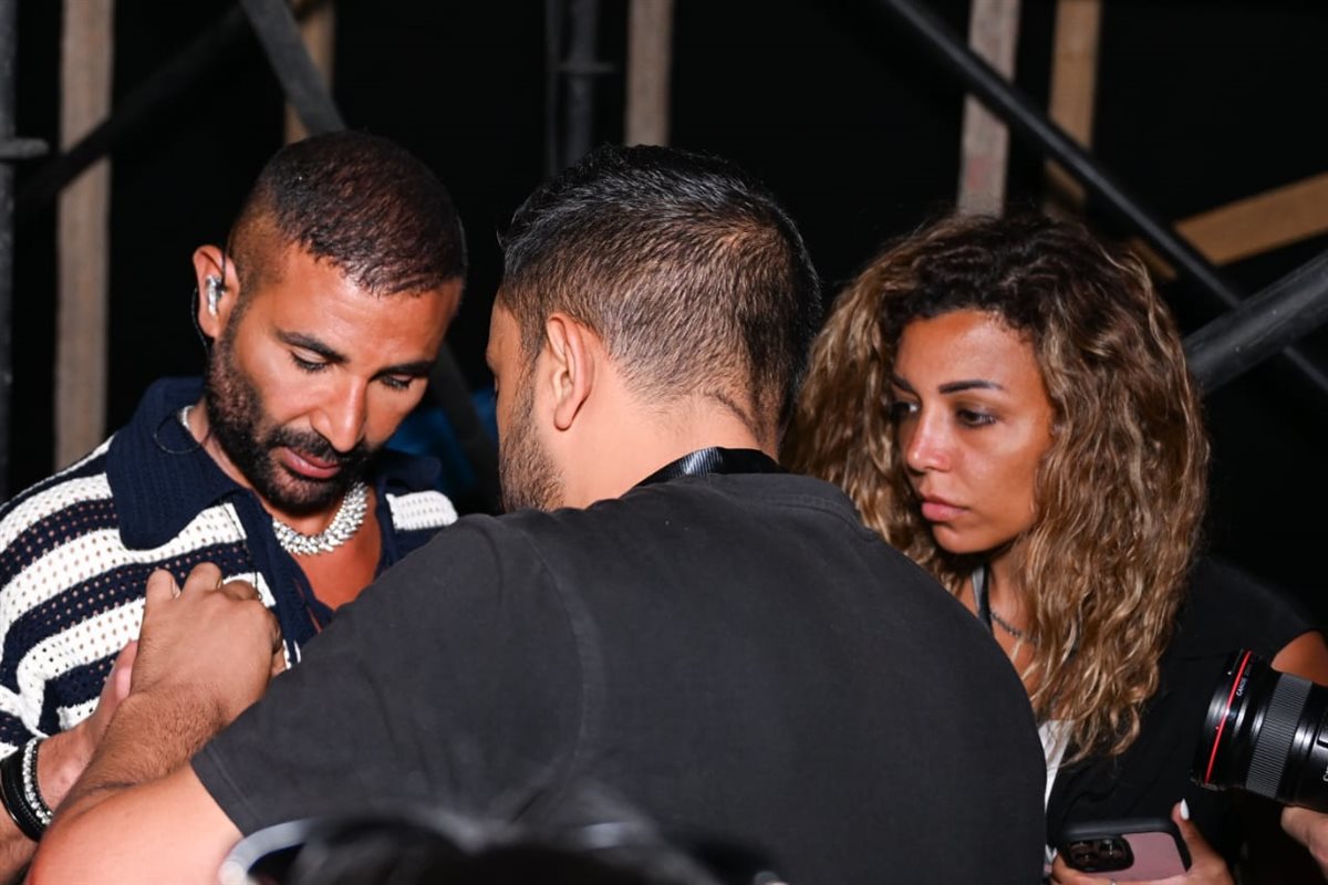 حفل أحمد سعد في نادي الشمس (18)