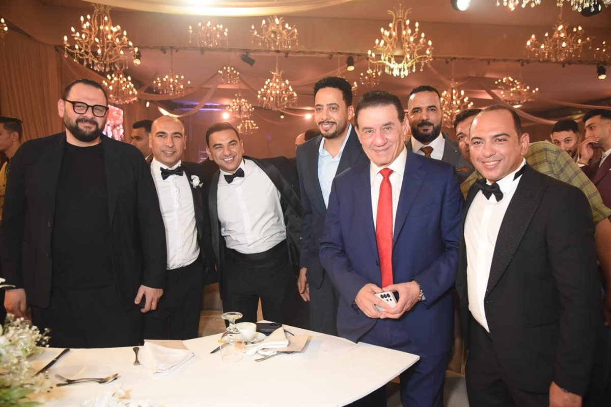 حفل زفاف استثنائي لشقيقة المهندس مصطفى فايد