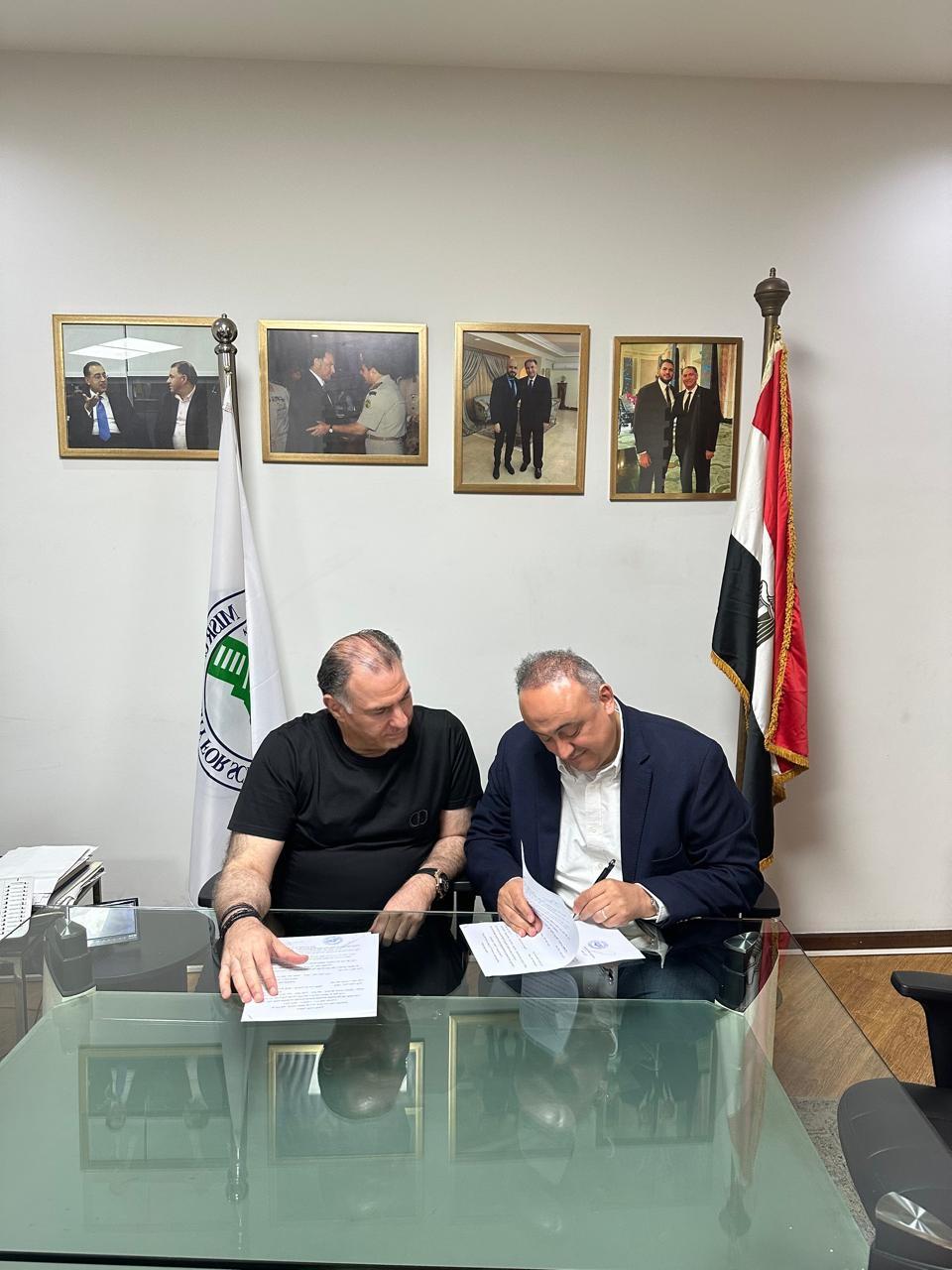 خلال توقيع بروتوكول التعاون