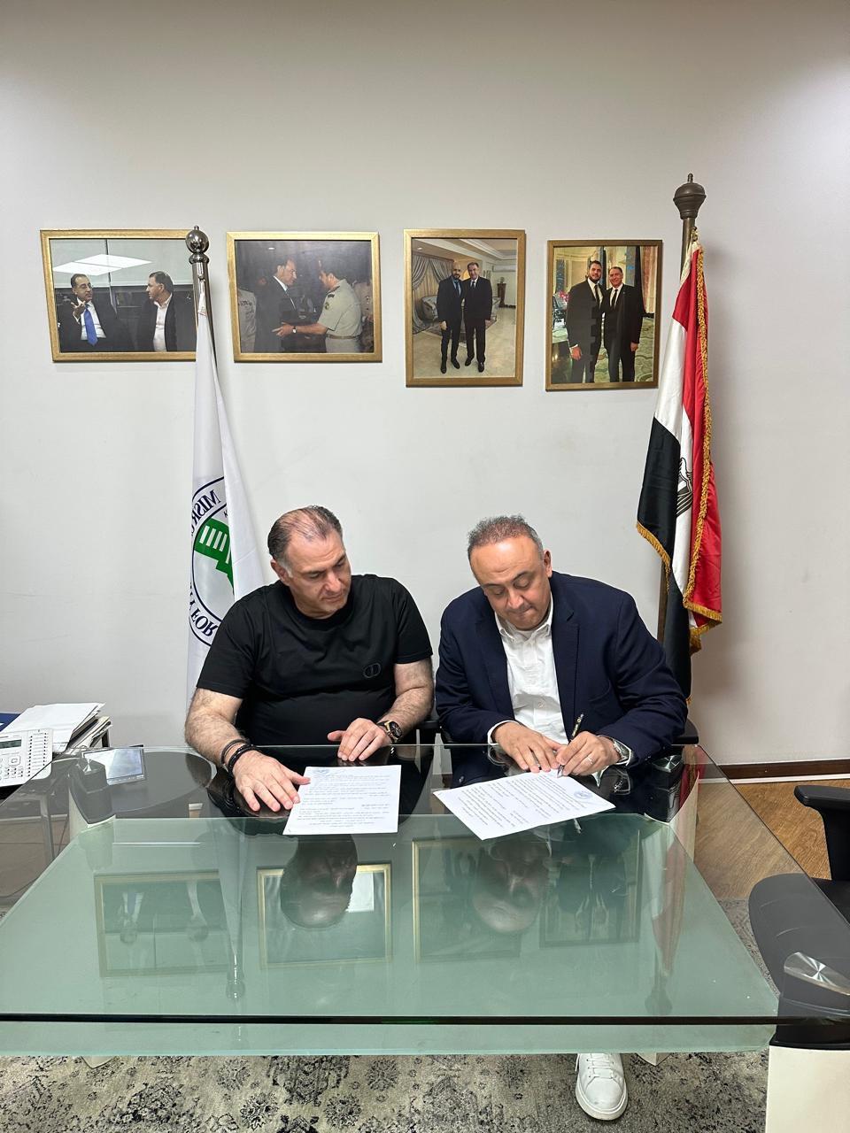 خلال توقيع بروتوكول التعاون