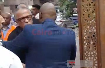 <strong>صور عزاء والد محمد طارق </strong>