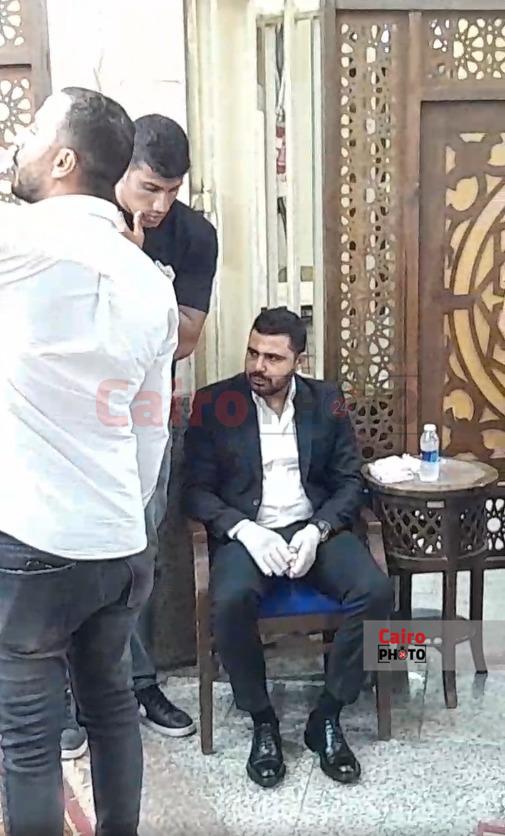 <strong>صور عزاء والد محمد طارق </strong>