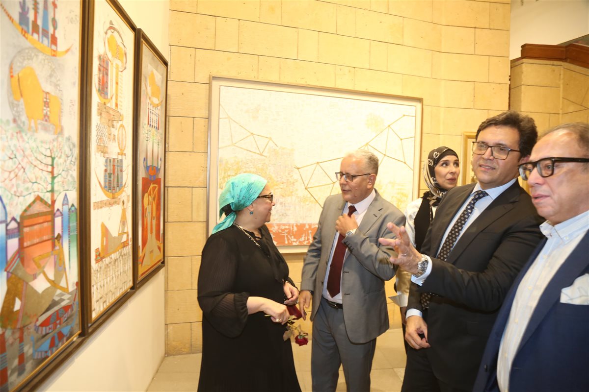 افتتاح المعرض