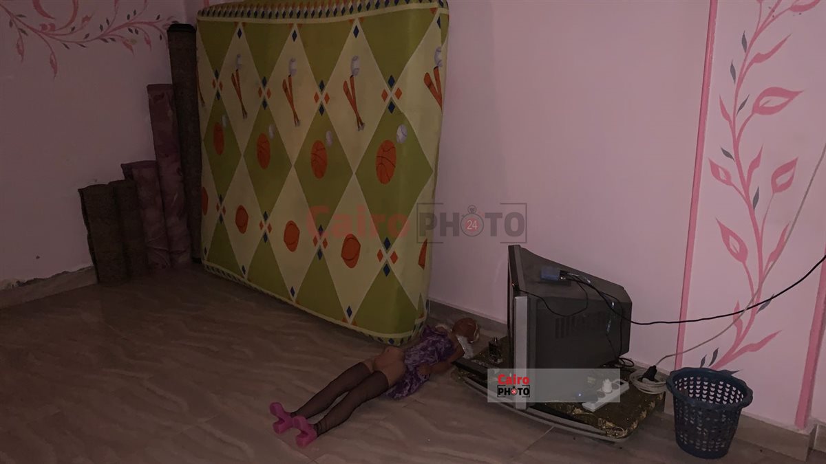 منزل السيدة المقتولة على يد زوجها ببورسعيد