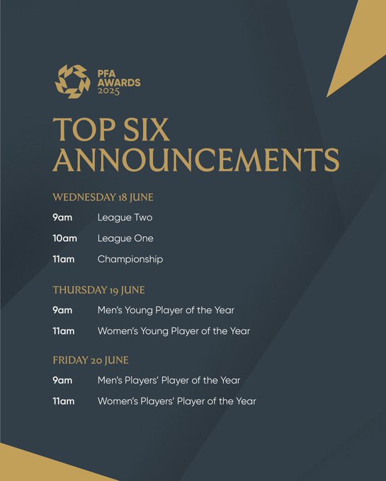 موعد الإعلان عن أفضل لاعب في بريميرليج 2024-2025 من رابطة اللاعبين المحترفين