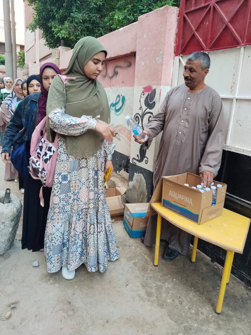 طلاب الثانوية العامة بالفيوم 