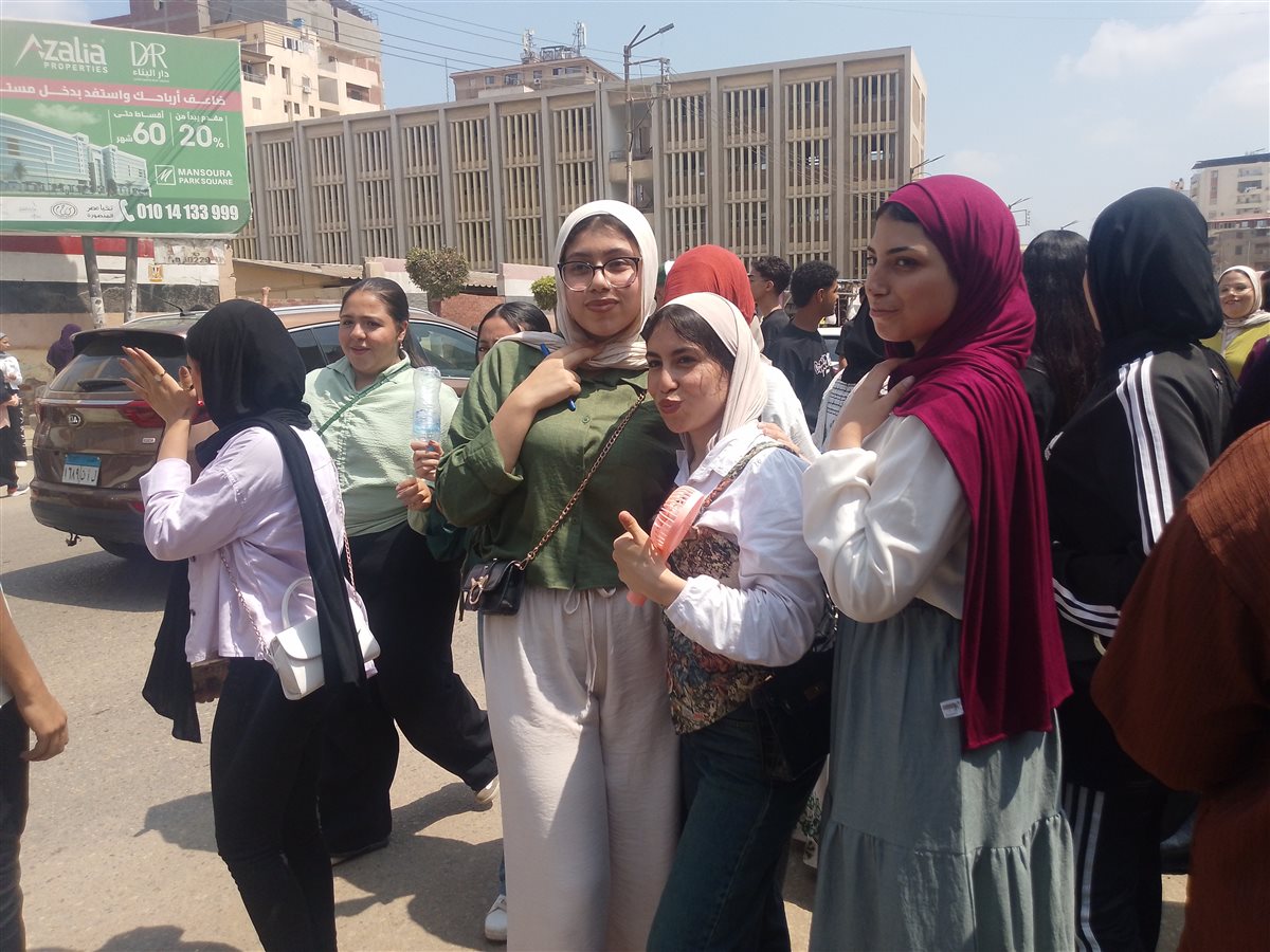 طلاب الثانوية العامة بالدقهلية