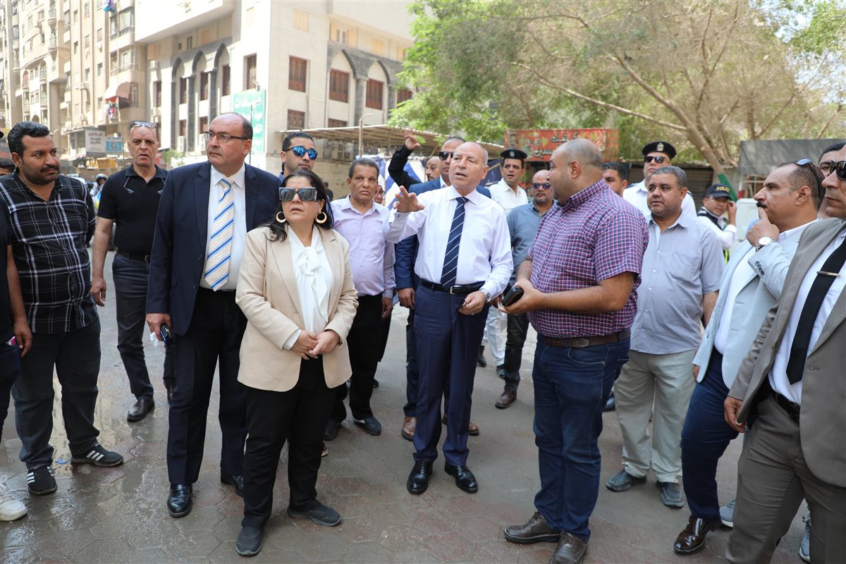  افتتاح نافورة ميدان بيرتي..  وتطوير شارعي 27 و50 بحى السلام أول