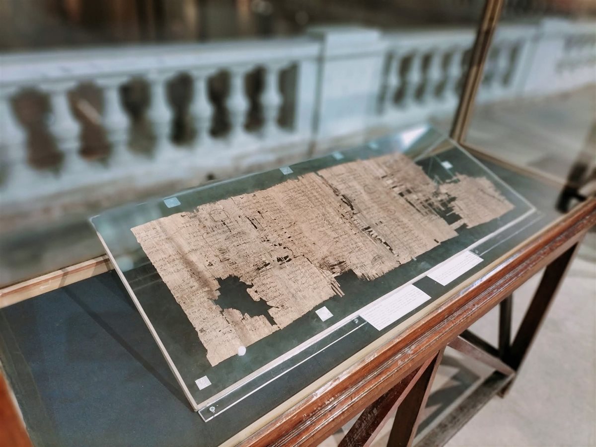 جانب من المعرض الأثري