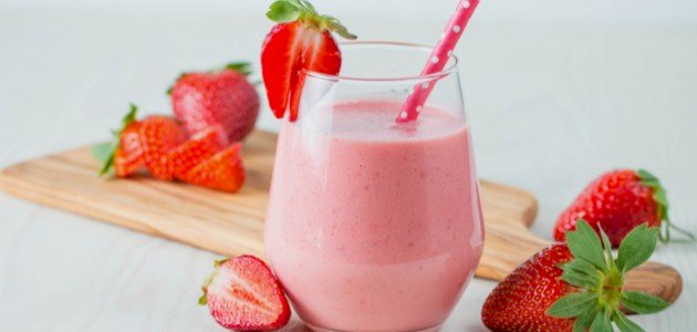 سموذي فراولة