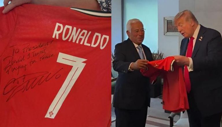 رسالة رونالدو لـ ترامب