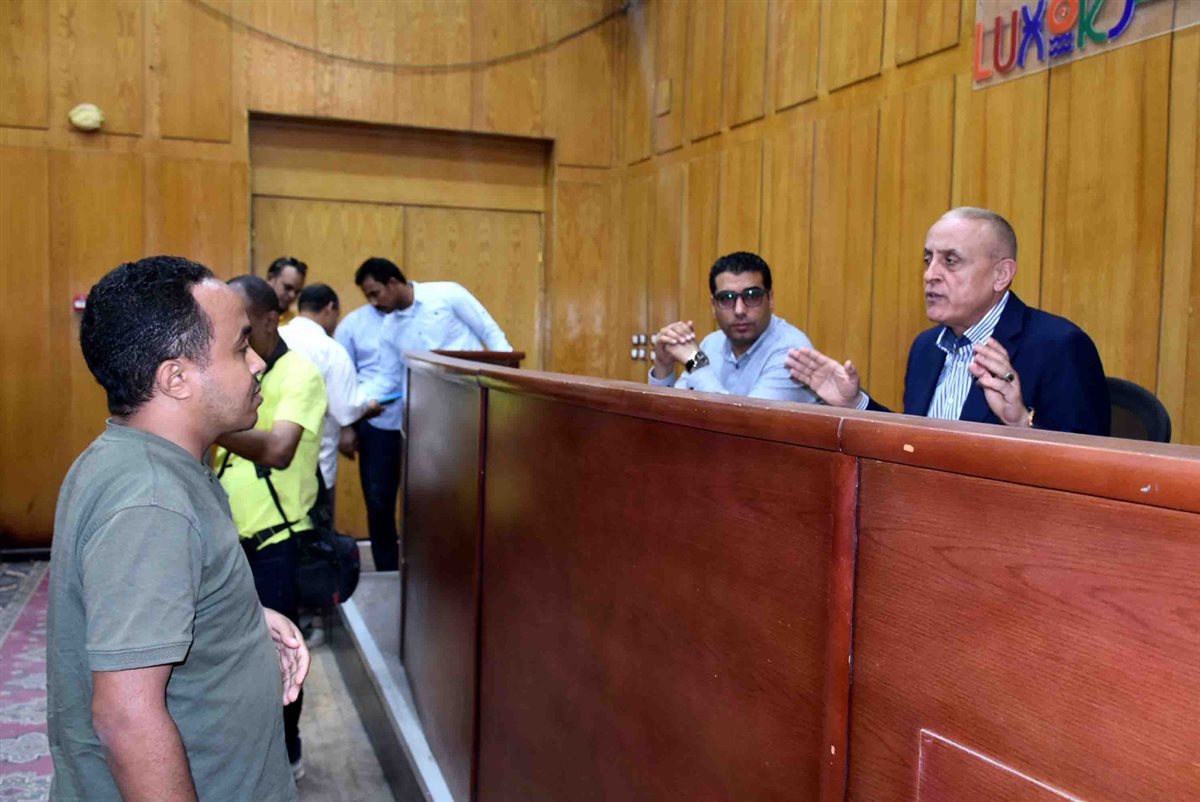 محافظ الأقصر ولقاء جماهيري بأهالي إسنا