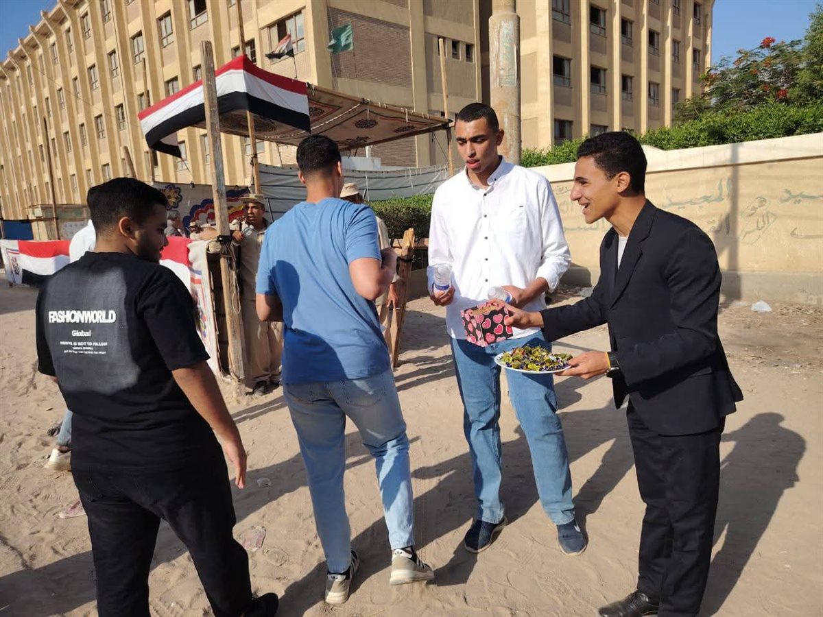 طلاب الثانوية العامة بالفيوم 