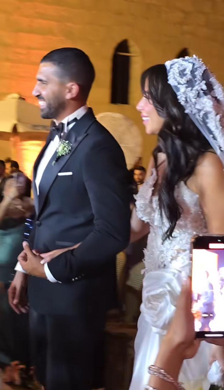 الصور الأولى من حفل زفاف ابنة ماجد المصري