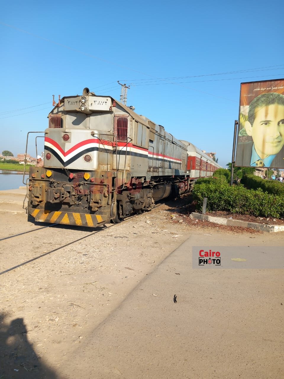 عطل مفاجئ في قطار كفر الشيخ