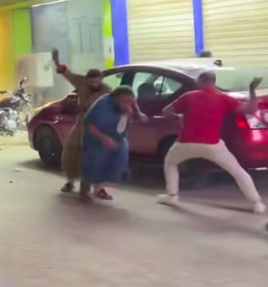 <strong>مشاجرة بالأسلحة البيضاء والشماريخ في عين شمس</strong>