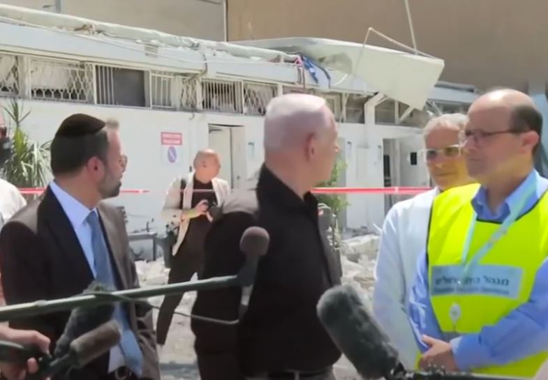 نتنياهو خلال حديثه