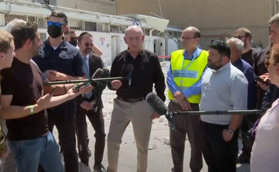 نتنياهو خلال حديثه