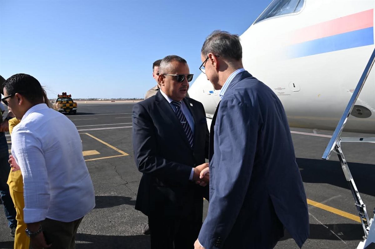 محافظ جنوب سيناء يستقبل رئيس وزراء صربيا خلال زيارته لسانت كاترين 