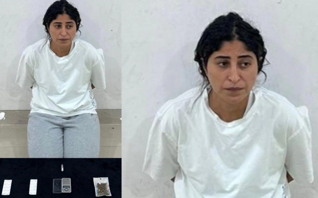 صور شجون الهاجري خلال الحادثة