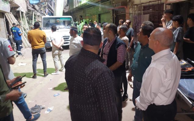 جانب من الانهيار