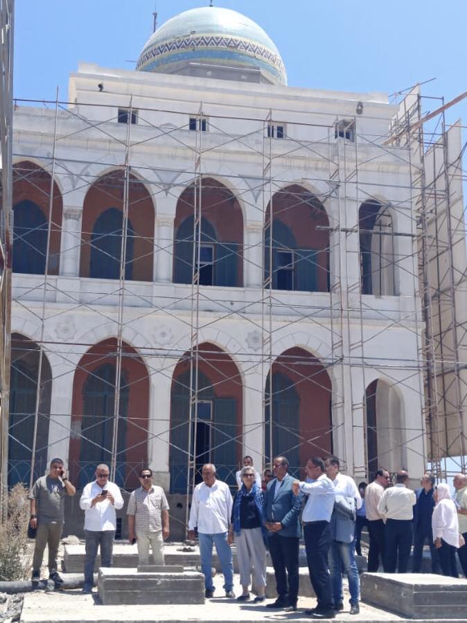 الآثار ترميم مبنى قناة السويس التاريخي