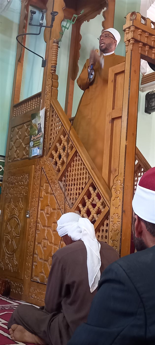 الشيخ محمد ابو بكر من خطبة الجمعه في الوادي الجديد