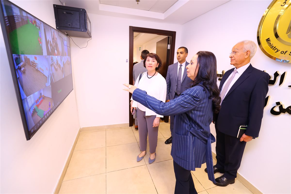 الدكتورة مايا مرسي وزيرة التضامن الاجتماعي