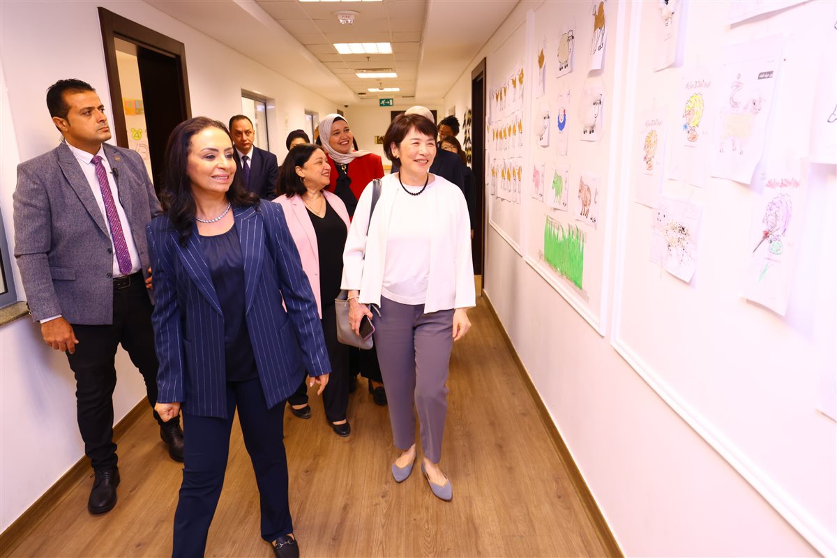 الدكتورة مايا مرسي وزيرة التضامن الاجتماعي