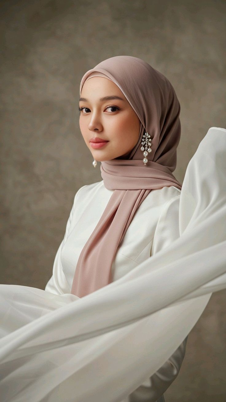 لفات حجاب للمناسبات سهلة