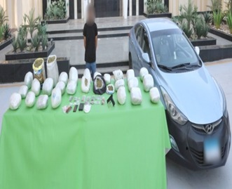 <strong>حملة أمنية لضبط جالبي ومتجري المخدرات بالمحافظات</strong>