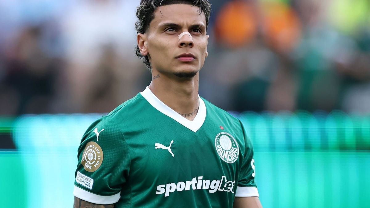 <strong> ريتشارد ريوس لاعب وسط بالميراس البرازيلي</strong>