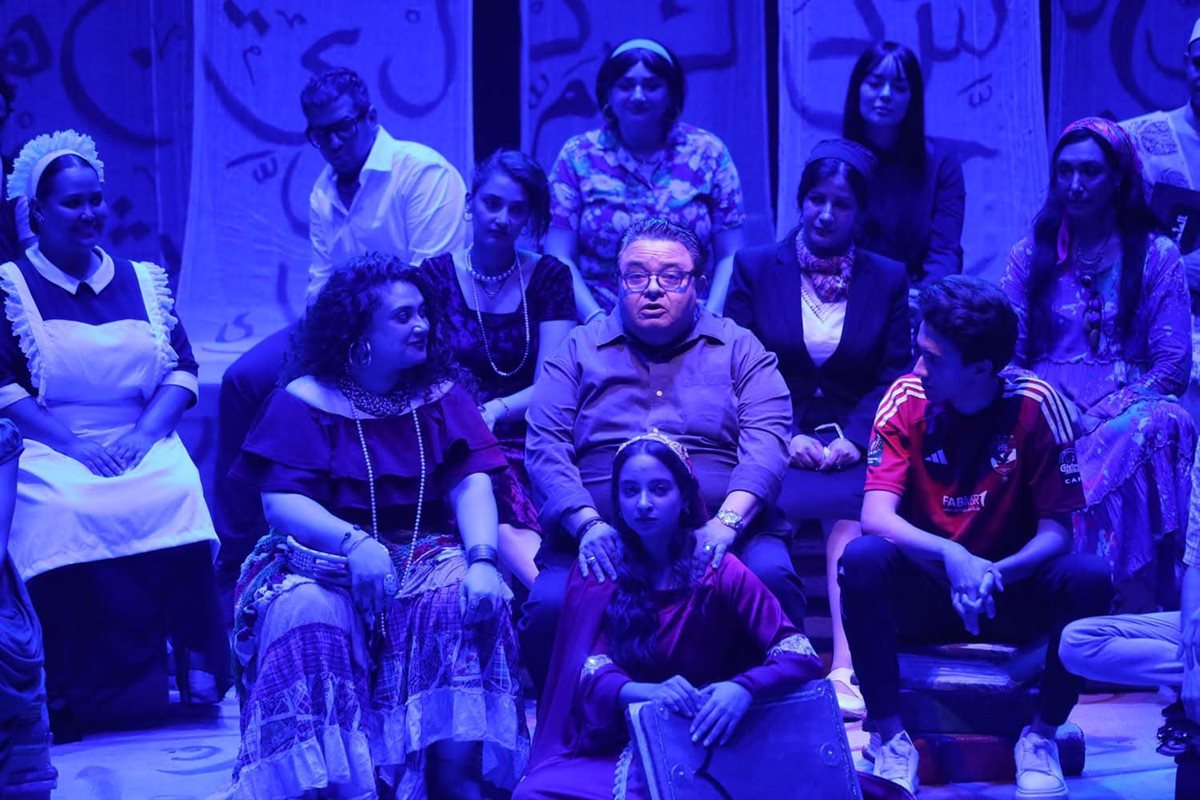 لقطات من افتتاح مسرحية حواديت لـ خالد جلال بحضور مجموعة من الفنانين