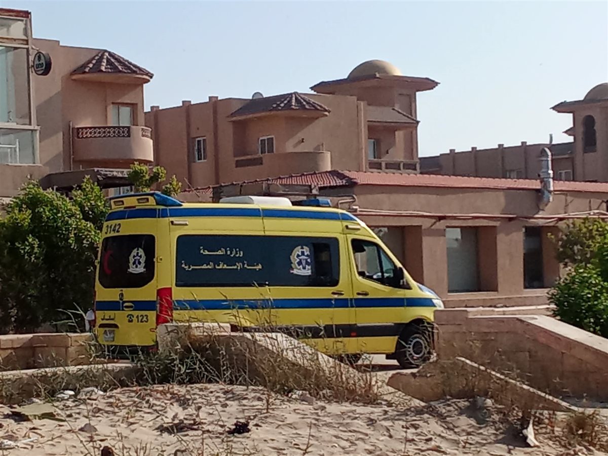 غرق شاب بشاطئ بورسعيد 