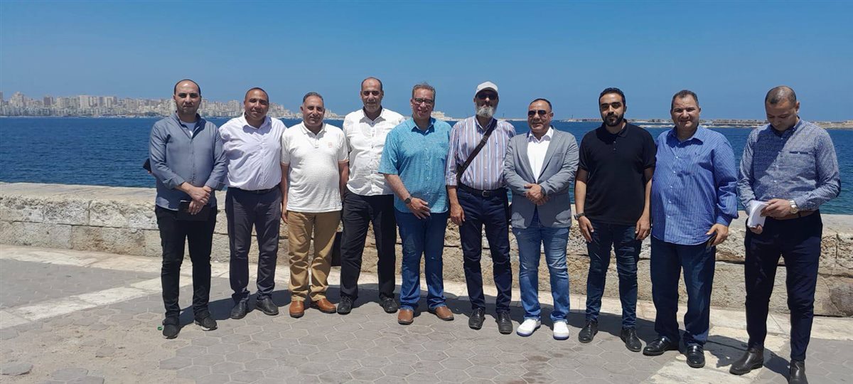 جولة موسعة بالإسكندرية لتطوير موقع أبو قير والآثار الغارقة