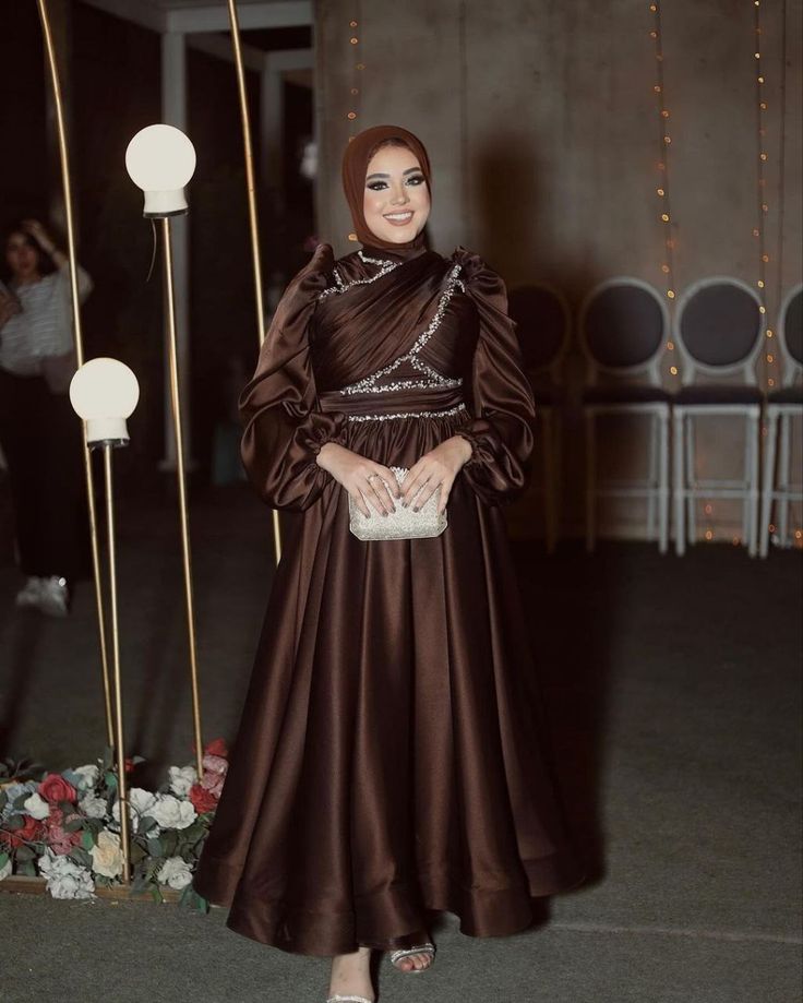 صور فساتين سهرة للمحجبات