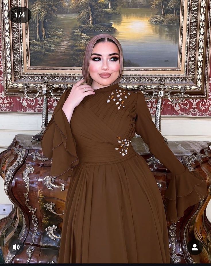 صور فساتين سهرة للمحجبات