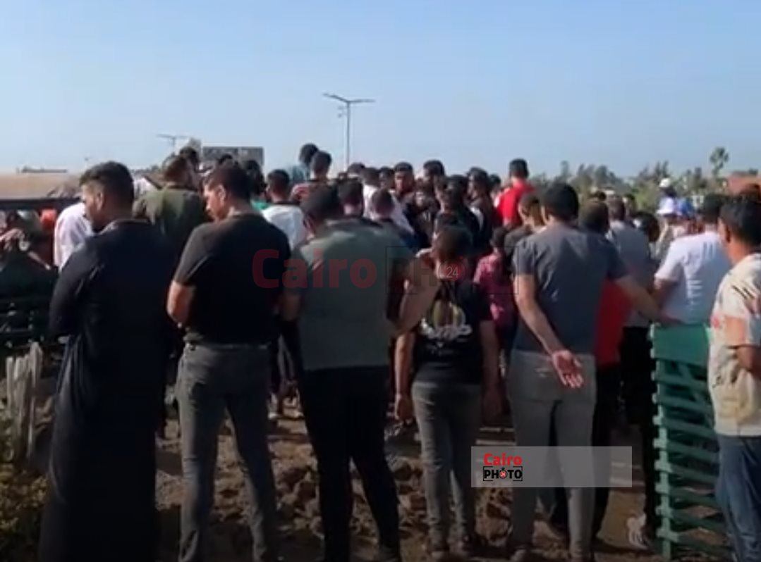 جنازة الشاب المقتول ببورسعيد 