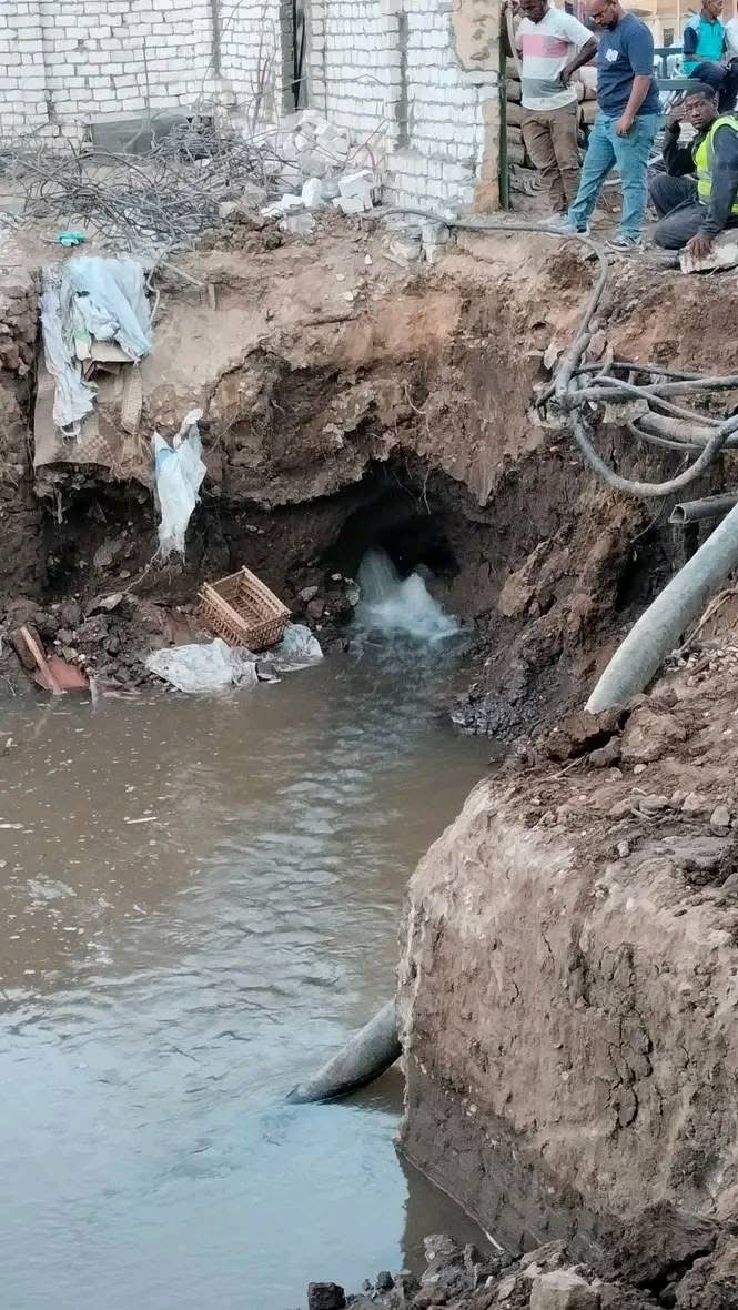 شركة مياه الشرب بالأقصر في العوامية