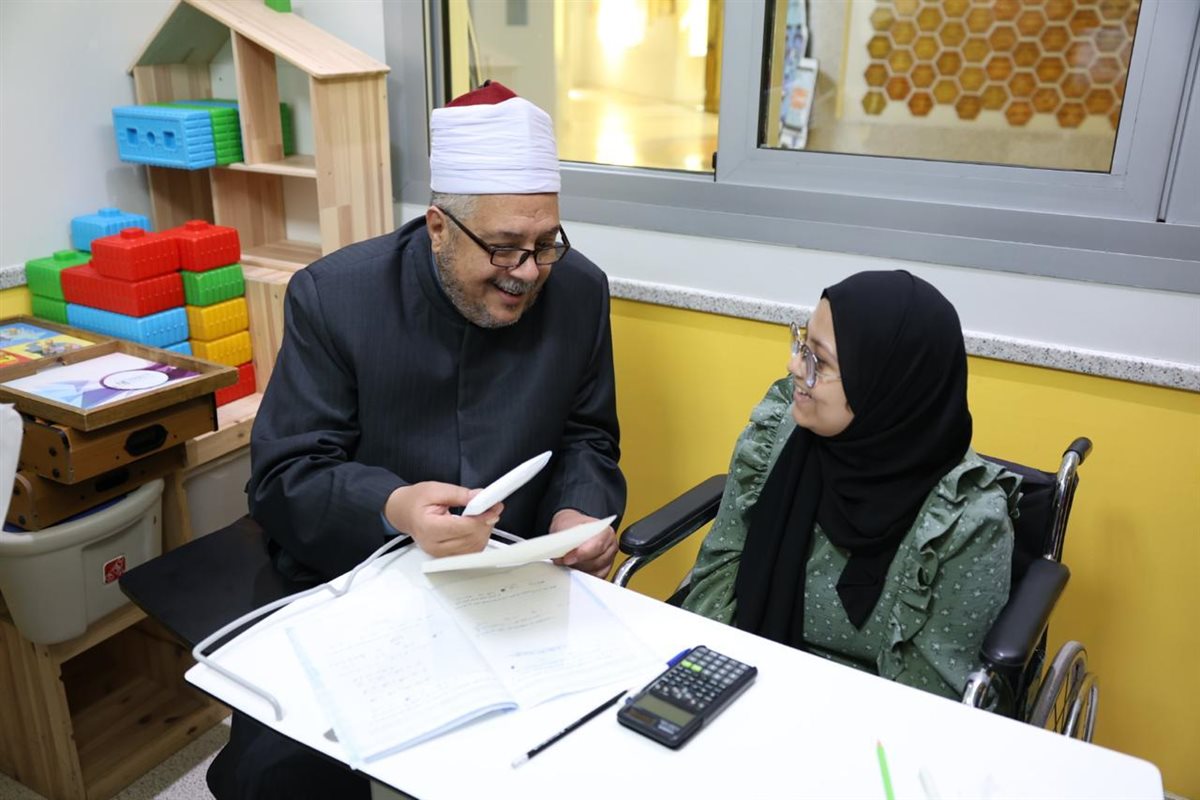 جانب من الزيارة