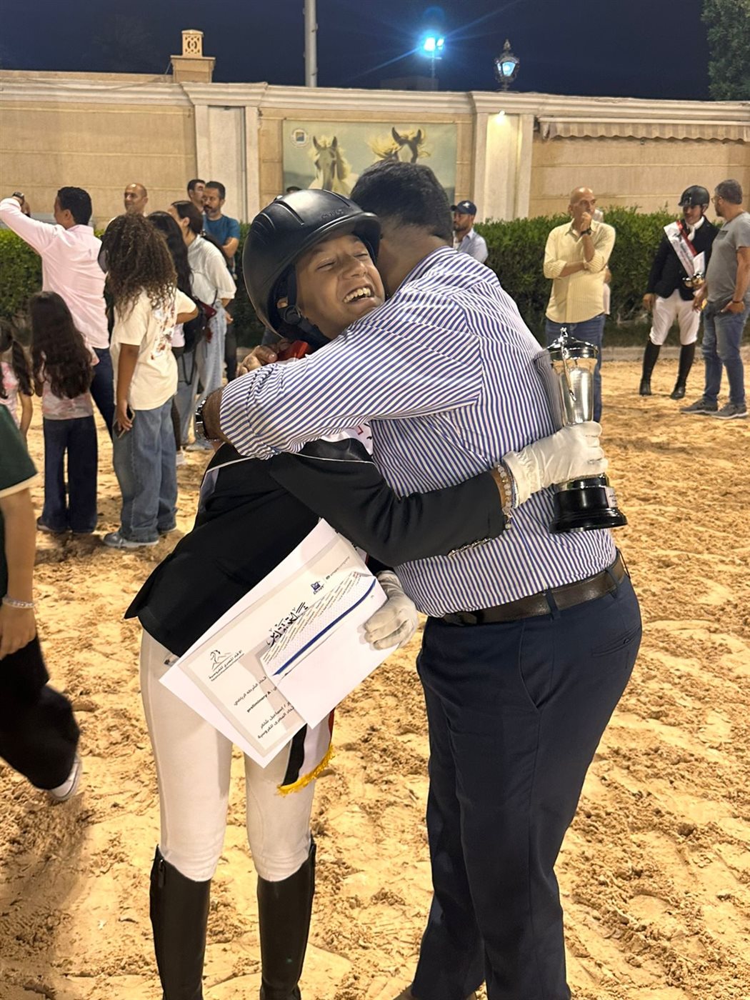 ليليا عبده.. أصغر فارسة تخوض كأس مصر للترويض وتكمل حلم البطولة رغم التحديات