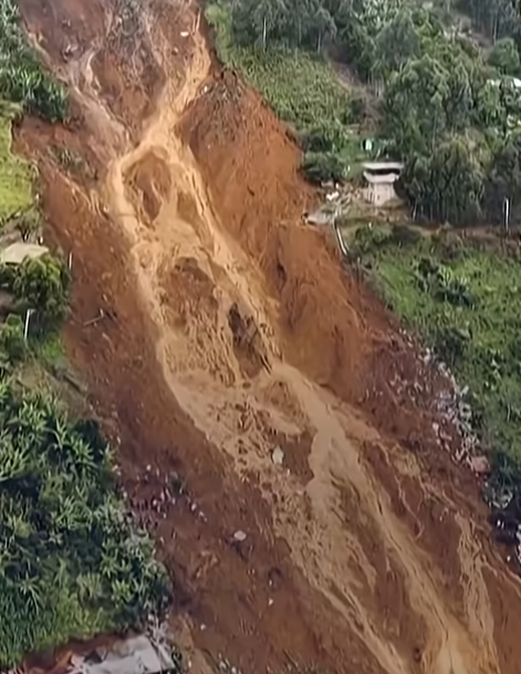 إنهيار أرضي في كولومبيا