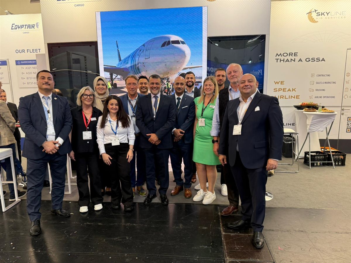 مصر للطيران للشحن الجوي تشارك في معرض AIR CARGO EUROPE 2025