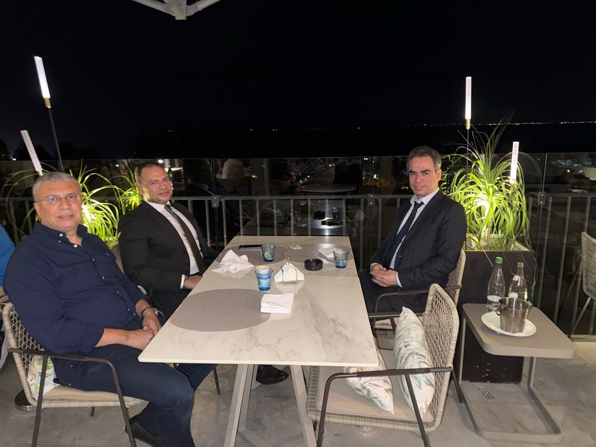 حفل عشاء يجمع سفير مصر في تونس وأحمد المسلماني وعمرو الليثي