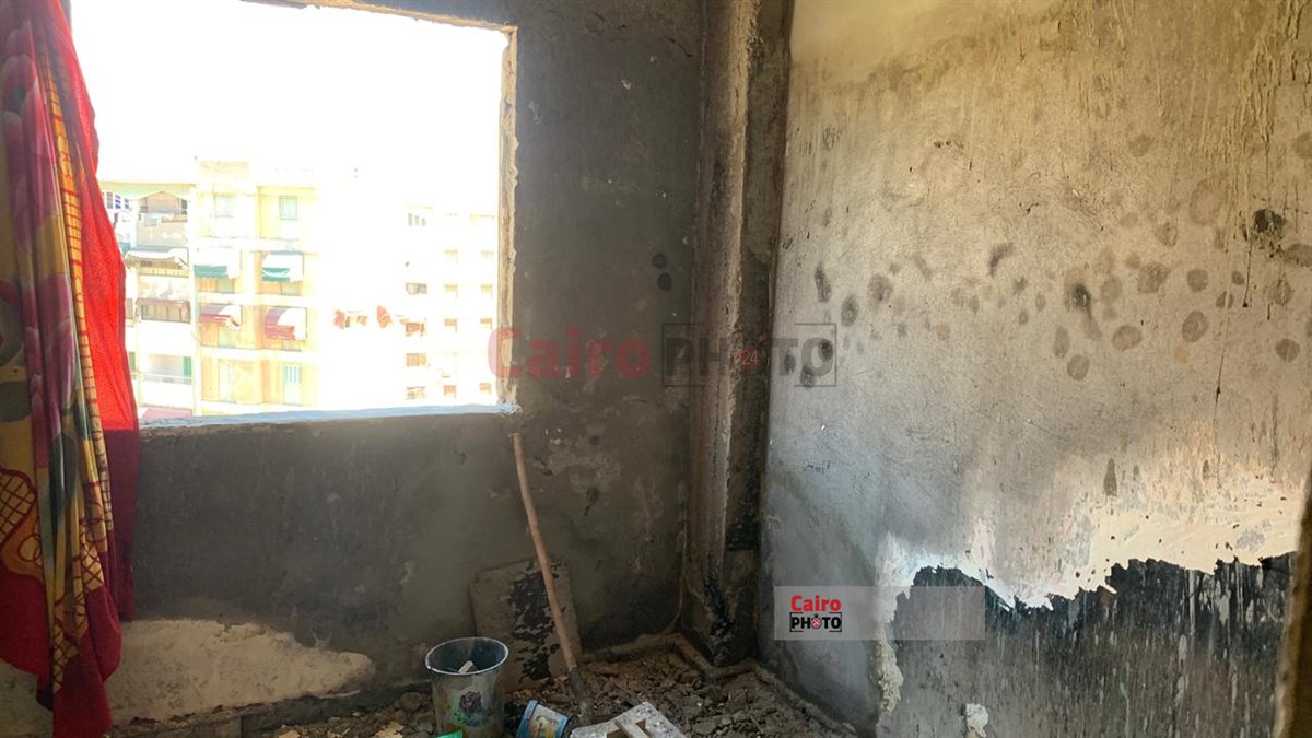 حريق يلتهم شقة ببورسعيد 