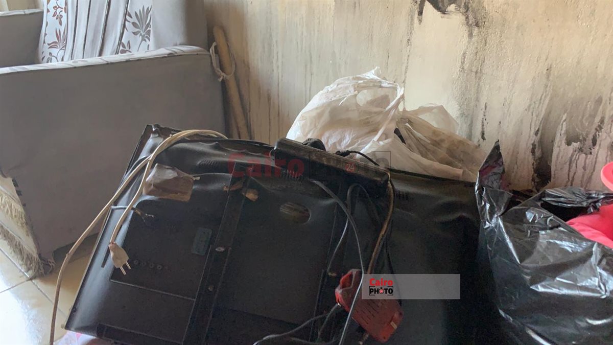 حريق يلتهم شقة ببورسعيد 