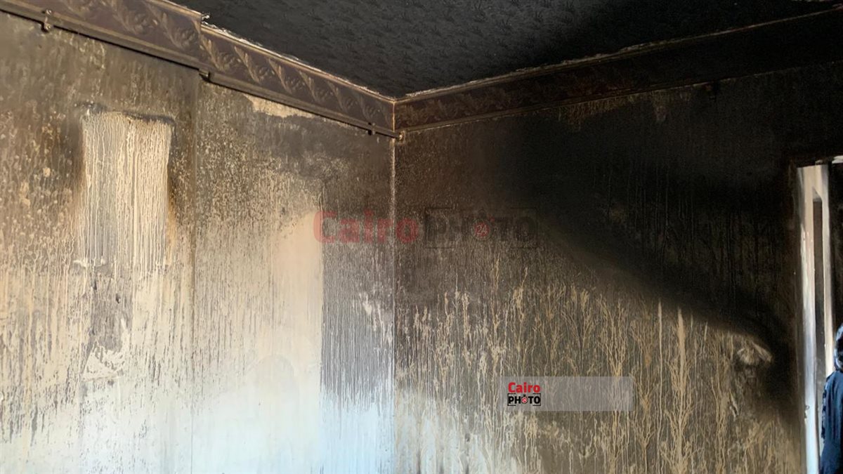 حريق يلتهم شقة ببورسعيد 