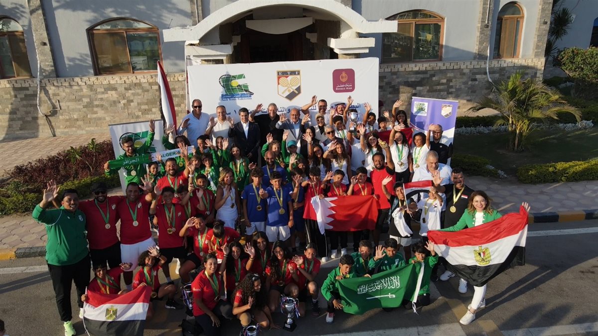مصر تتوج بلقب البطولة العربية للتنس تحت 12 سنة
